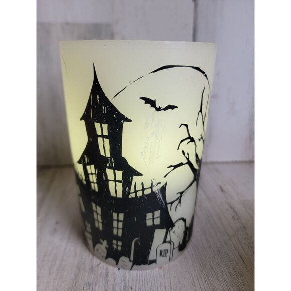 Halloween LED candle Flickering haunted house home decor - Picture 5 of 8